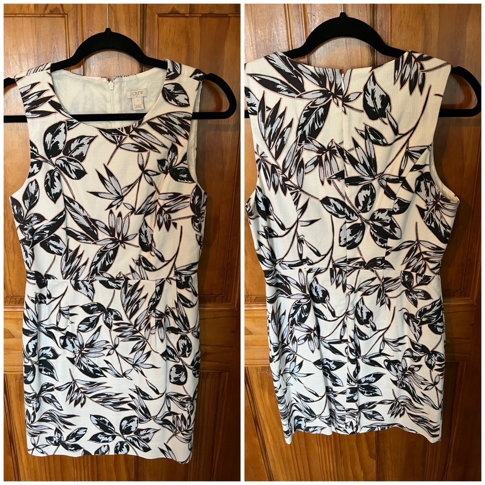 Floral J. Crew mini dress